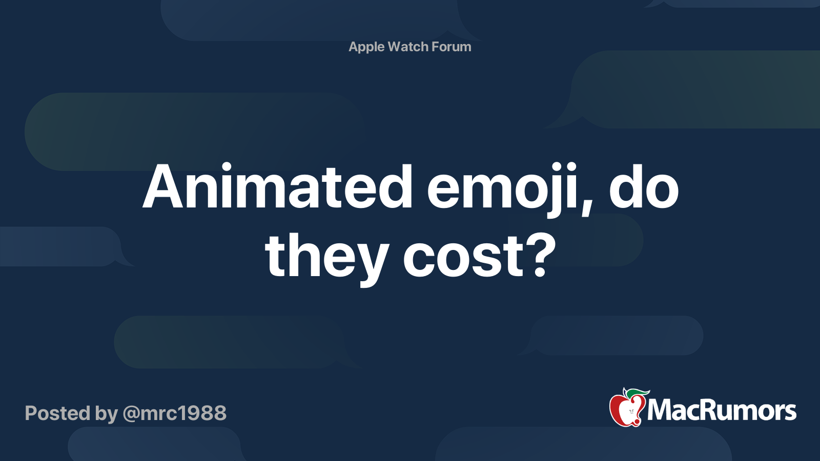 Apple watch animated discount emoji