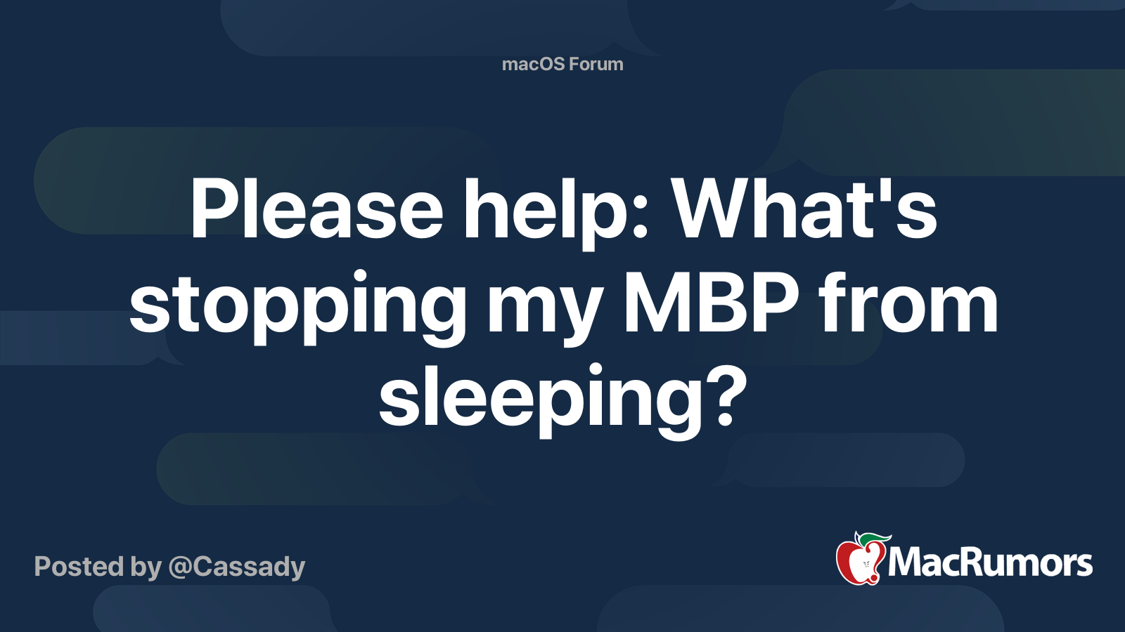 Replying to @macv678 Def use Loop Quiet for sleep 😴