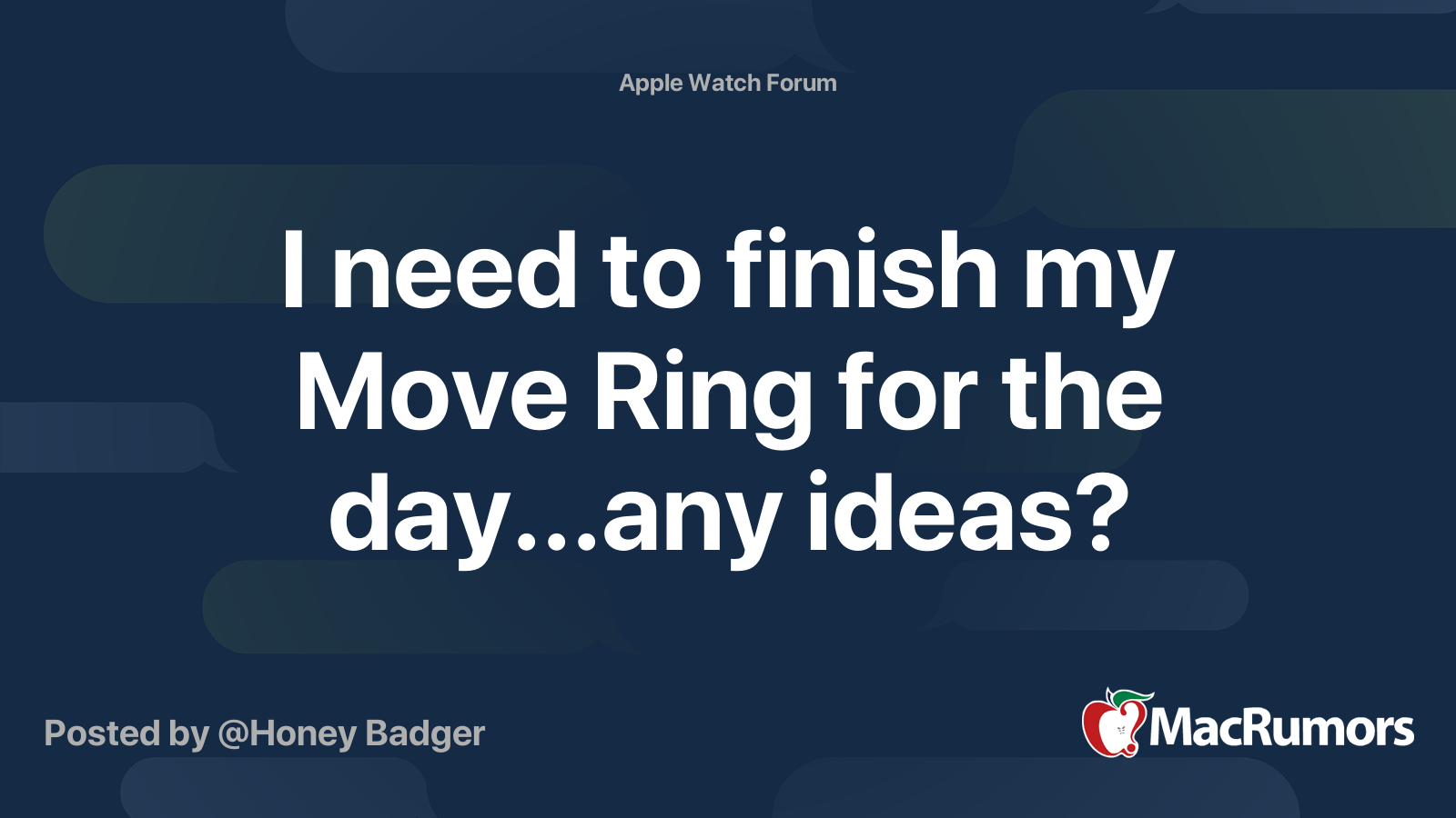 How to close my move ring on apple online watch