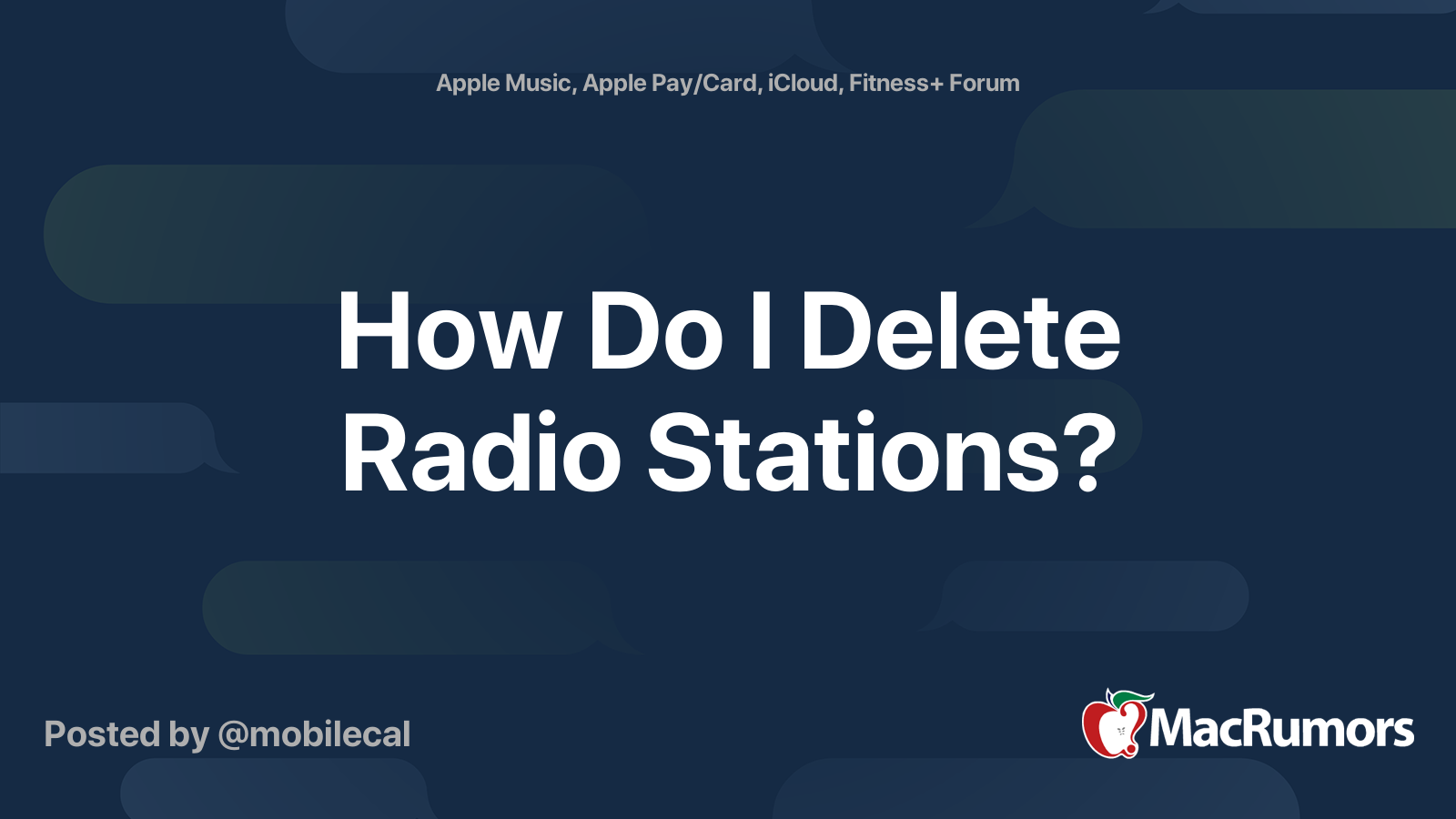 How To Delete Radio Stations On Subaru