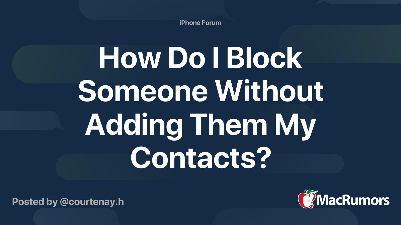 how to block a number without adding it to your contacts