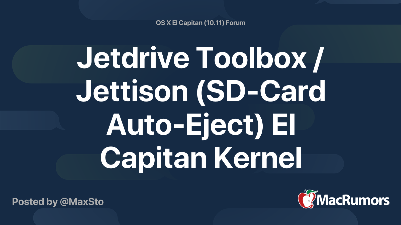 Jettison Mac App