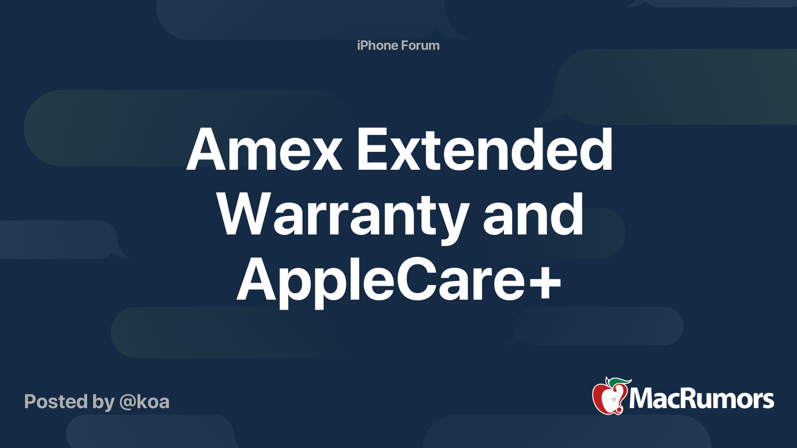 amex-extended-warranty-and-applecare-macrumors-forums