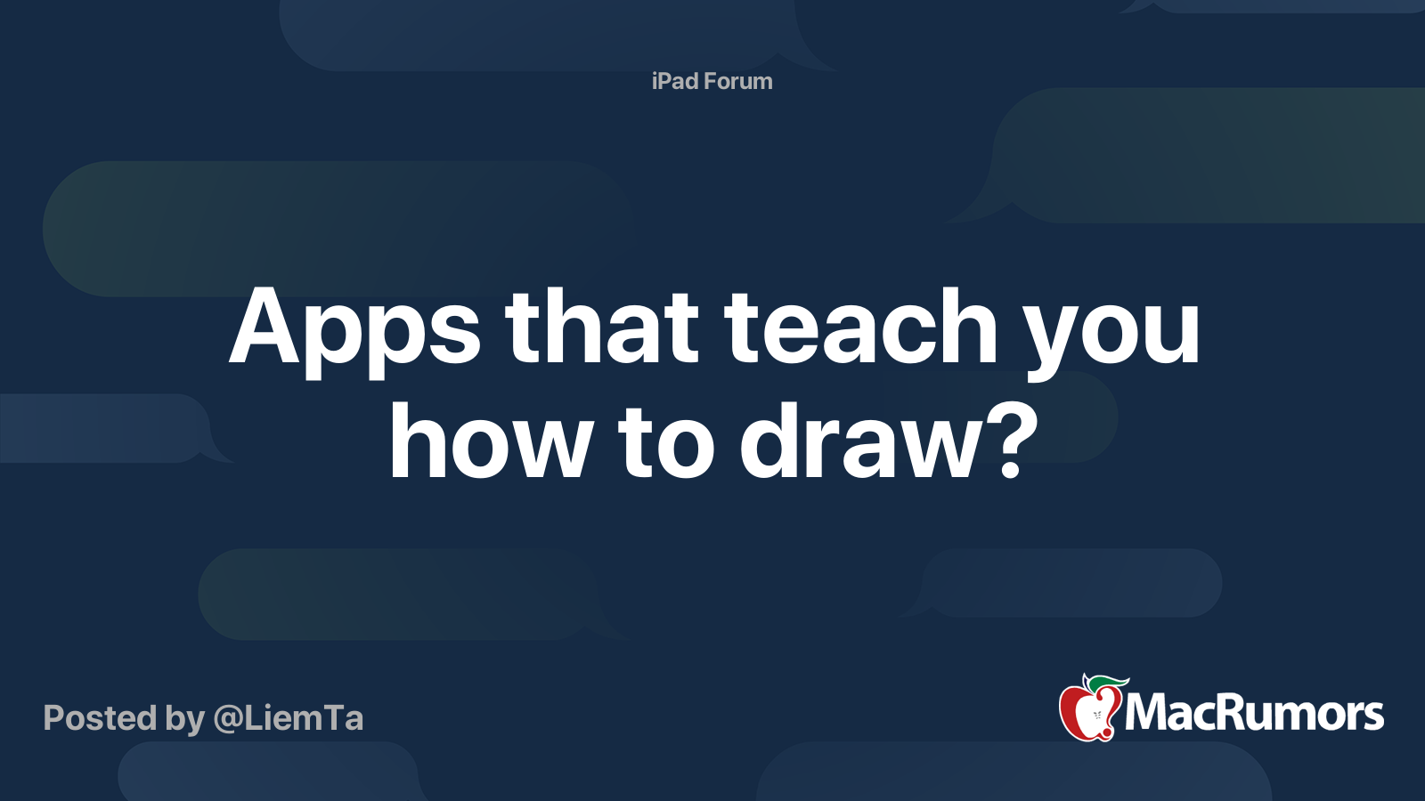 apps-that-teach-you-how-to-draw-macrumors-forums