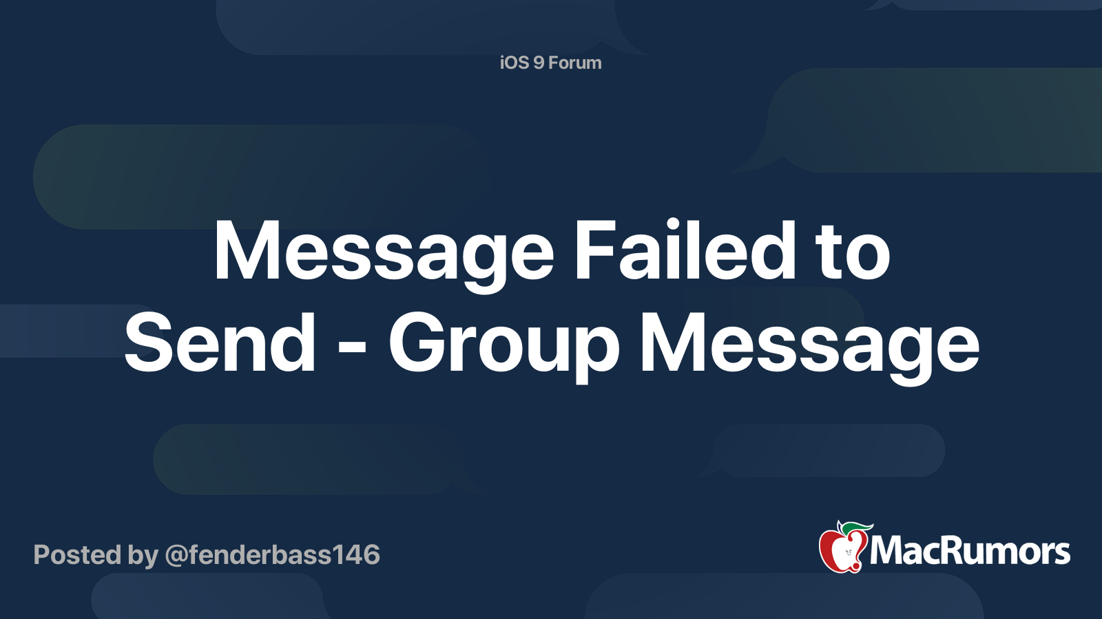 message failed to send group text