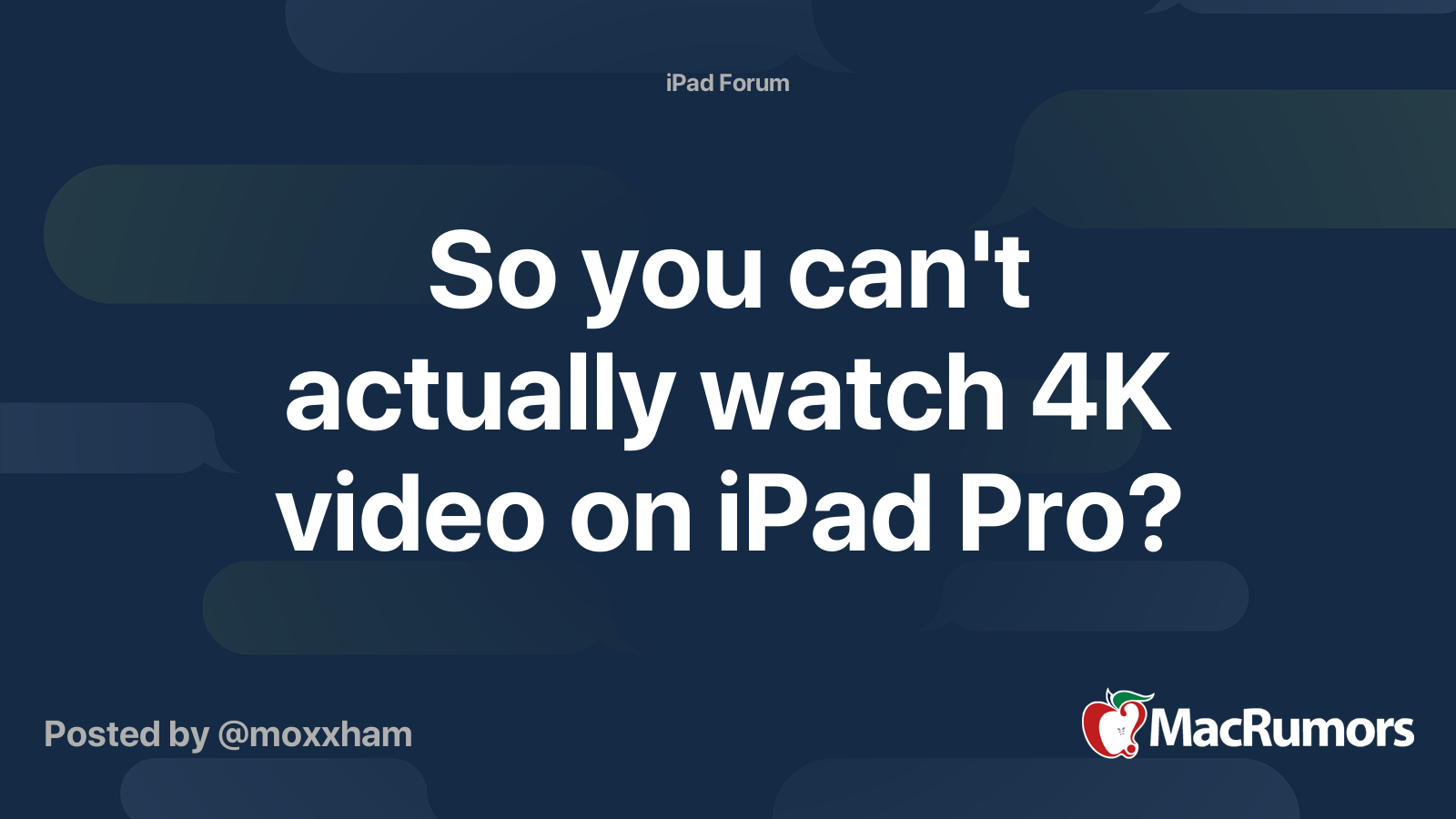 Watch 4k youtube on ipad pro new arrivals