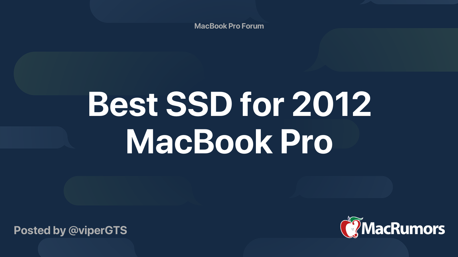 Best ssd for on sale macbook pro 2012