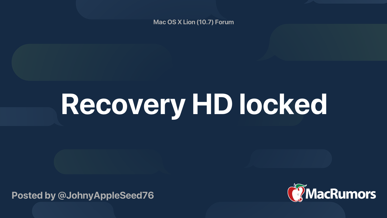 Deleting the Mac OS X 10.7 Lion “Recovery HD” Partition