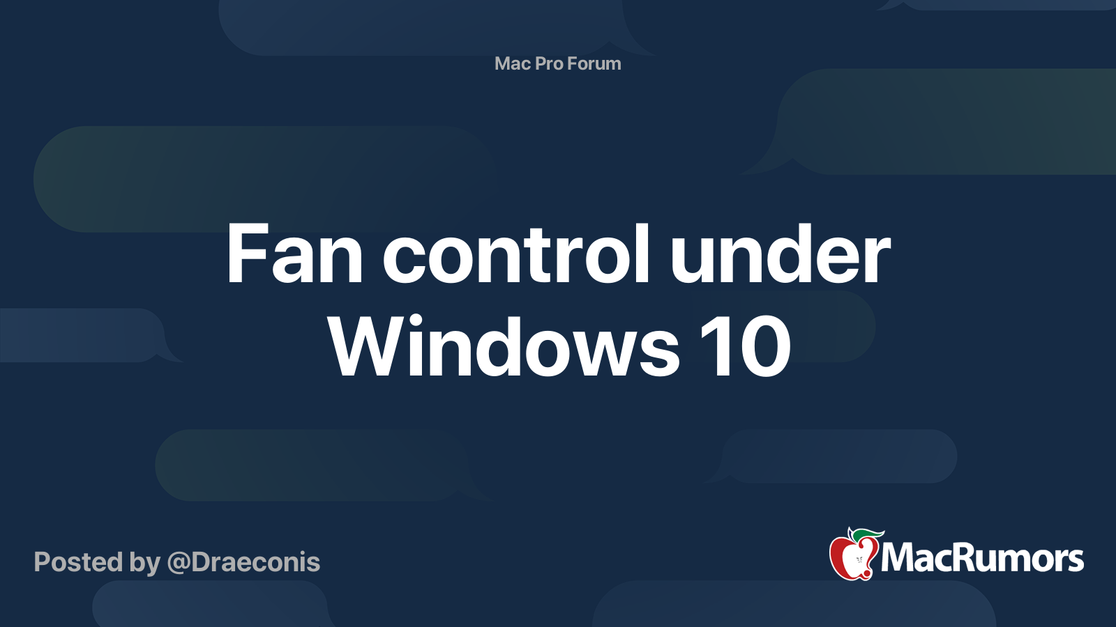 Lenovo Fan Control Windows 10