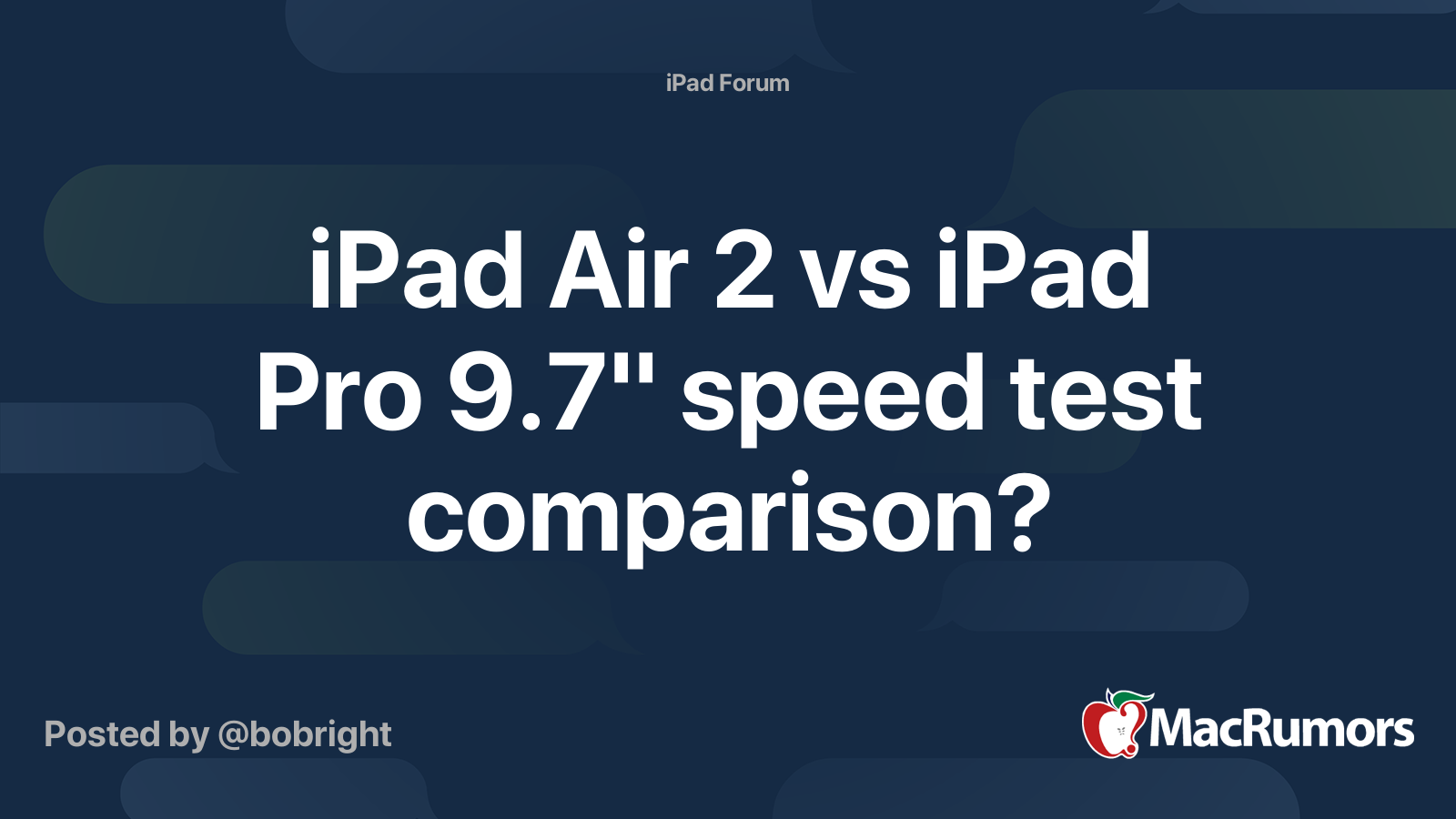 iPad Pro vs iPad Air 2 SPEED TEST and COMPARISON 