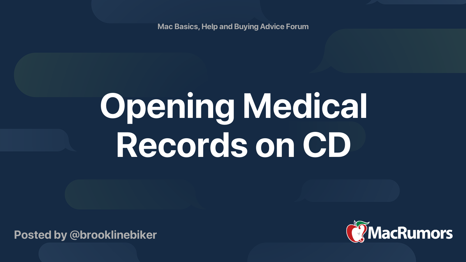 opening-medical-records-on-cd-macrumors-forums