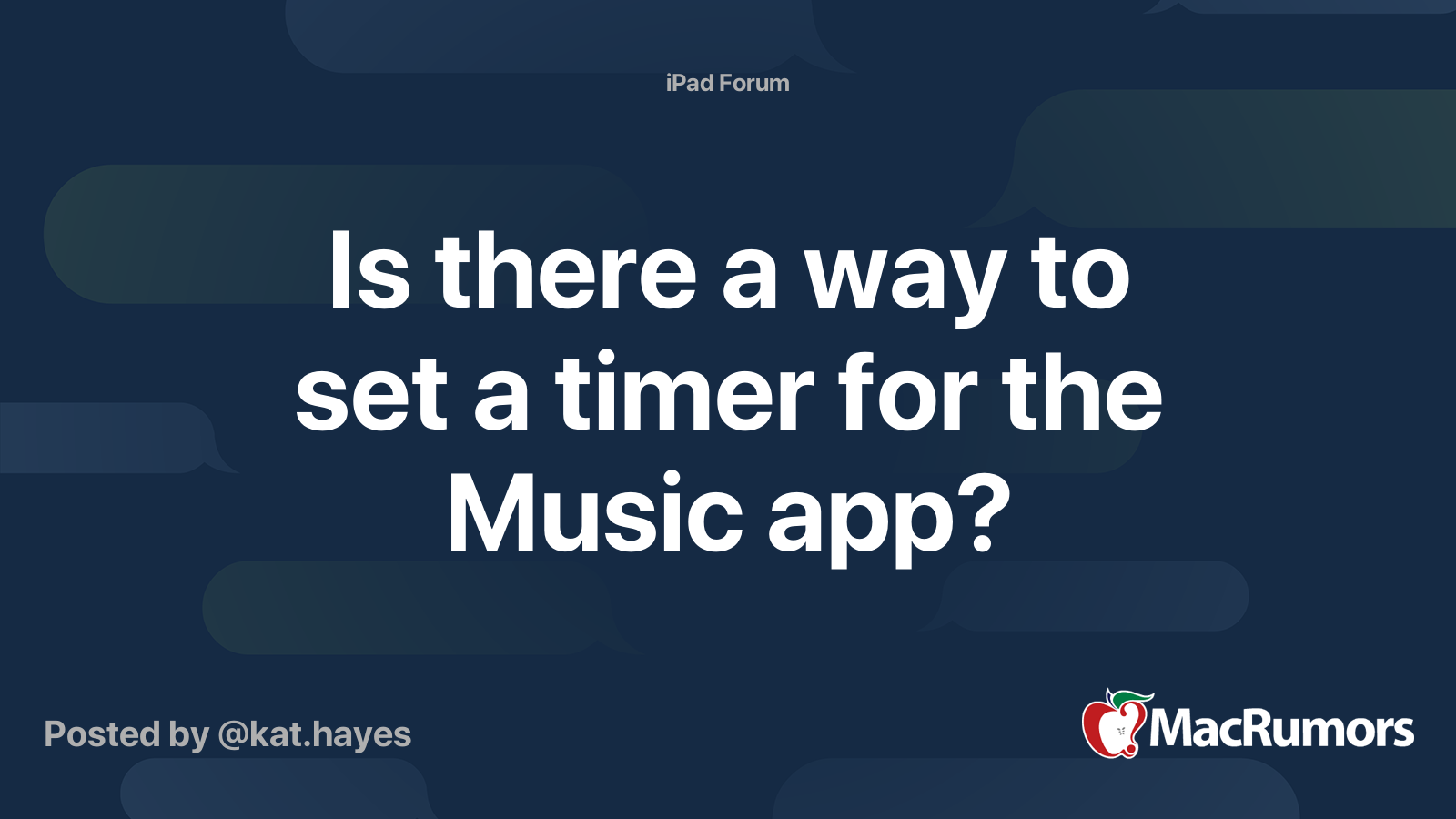 is-there-a-way-to-set-a-timer-for-the-music-app-macrumors-forums