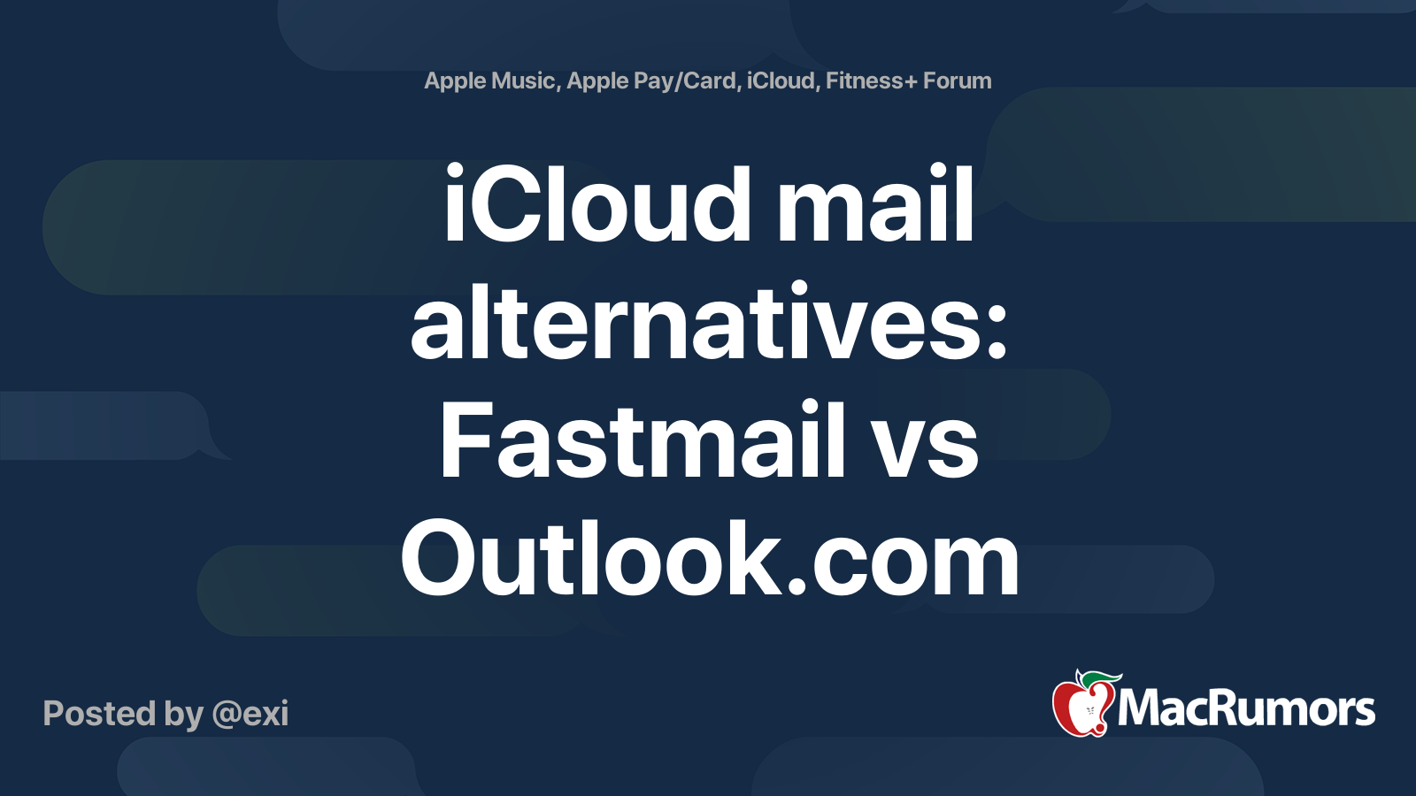 Fastmail vs. Gmail, Gmail-Alternative