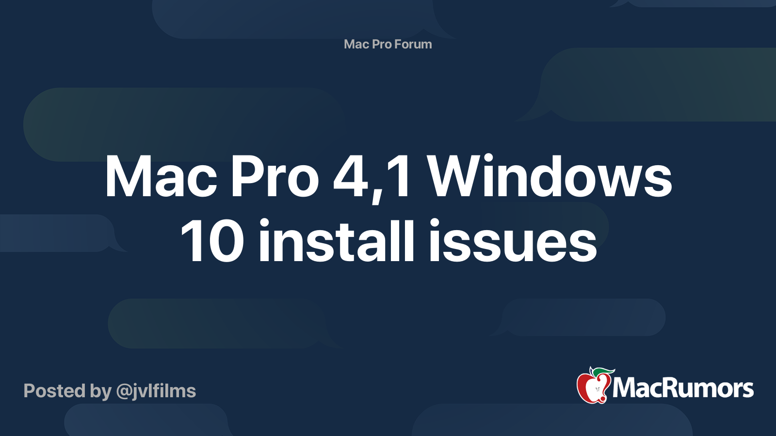 Mac Pro 4.1  1T Win10