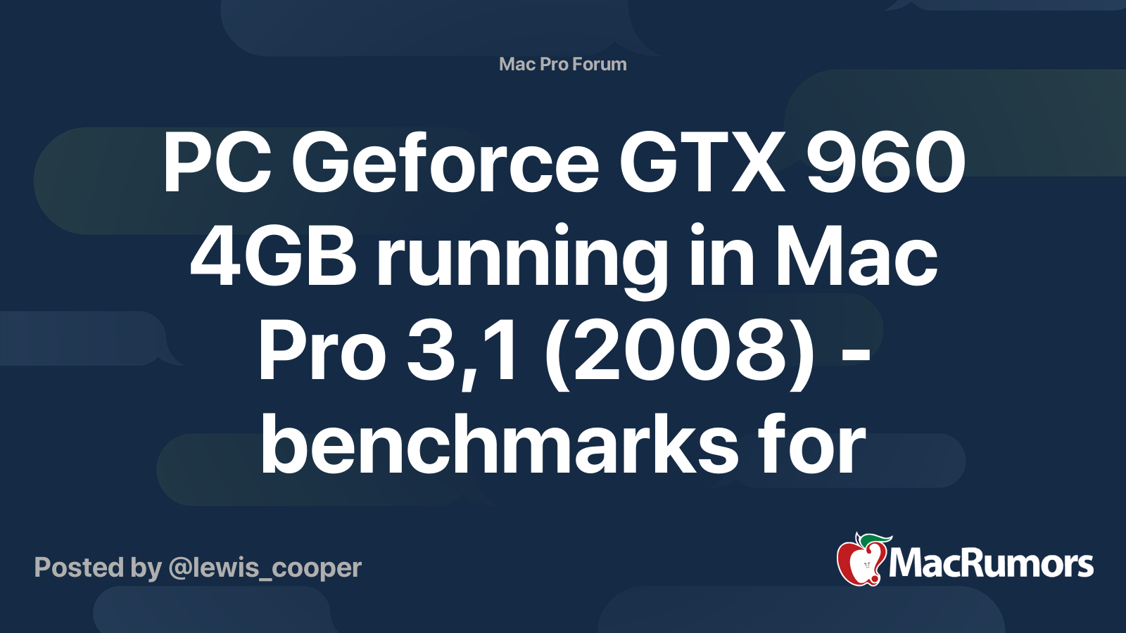 Passmark best sale gtx 960