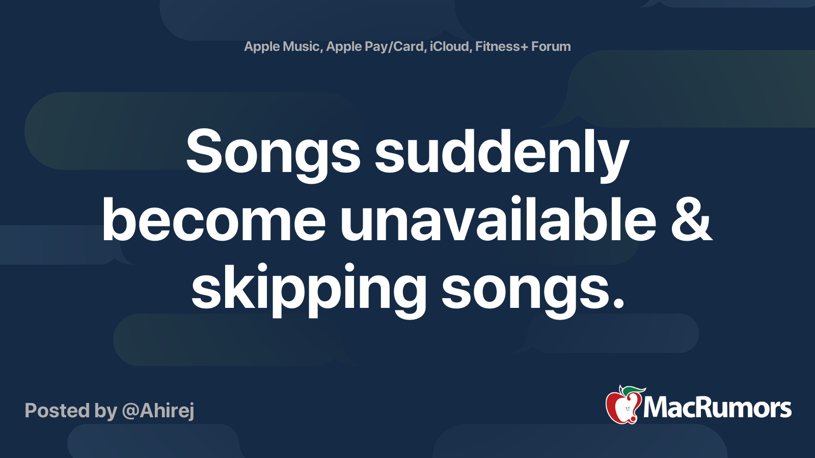 songs-suddenly-become-unavailable-skipping-songs-macrumors-forums