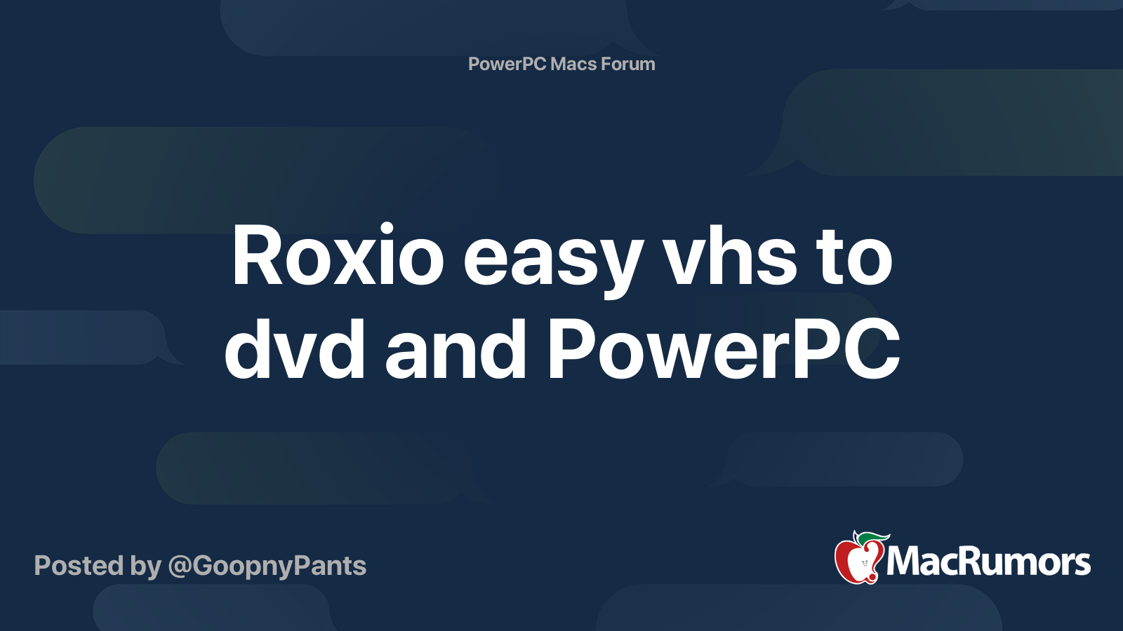 Roxio Vhs To Dvd Mac Software Download