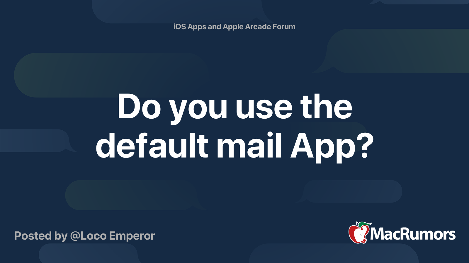 do-you-use-the-default-mail-app-macrumors-forums