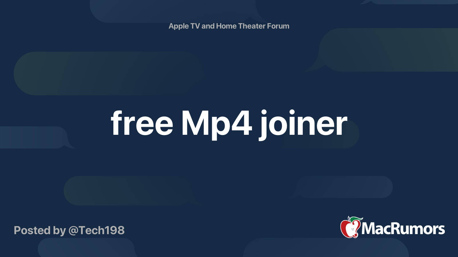 Mp4 Joiner Mac Free