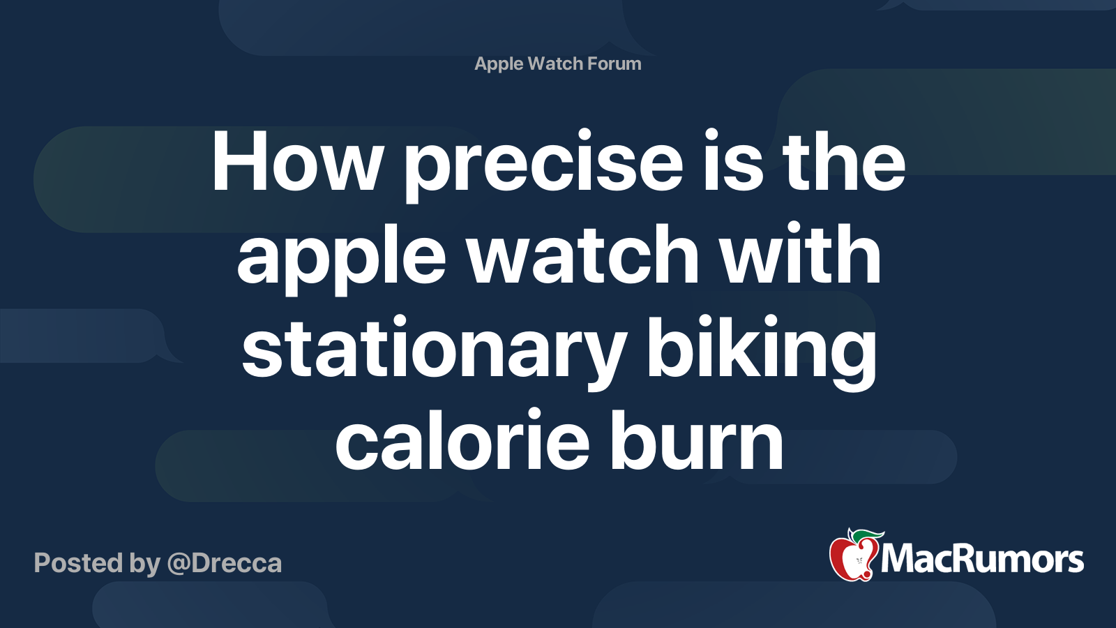 Apple watch cycling discount calories