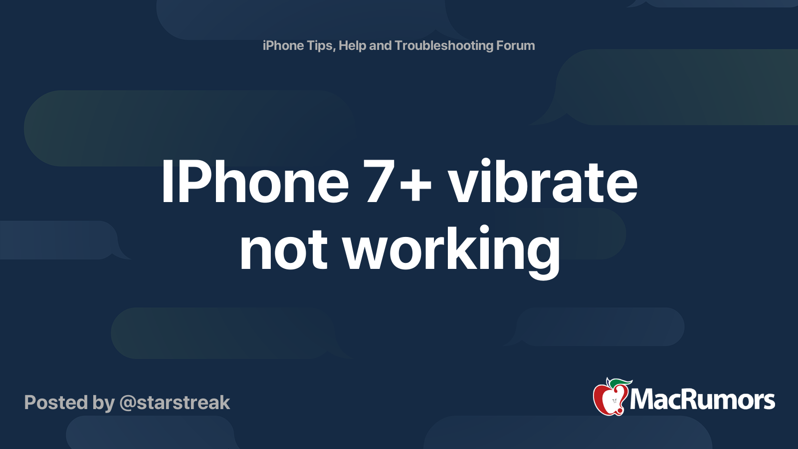 iphone 6 vibrate not working