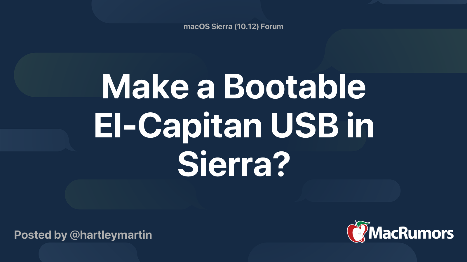 Create Usb Bootable El Capitan