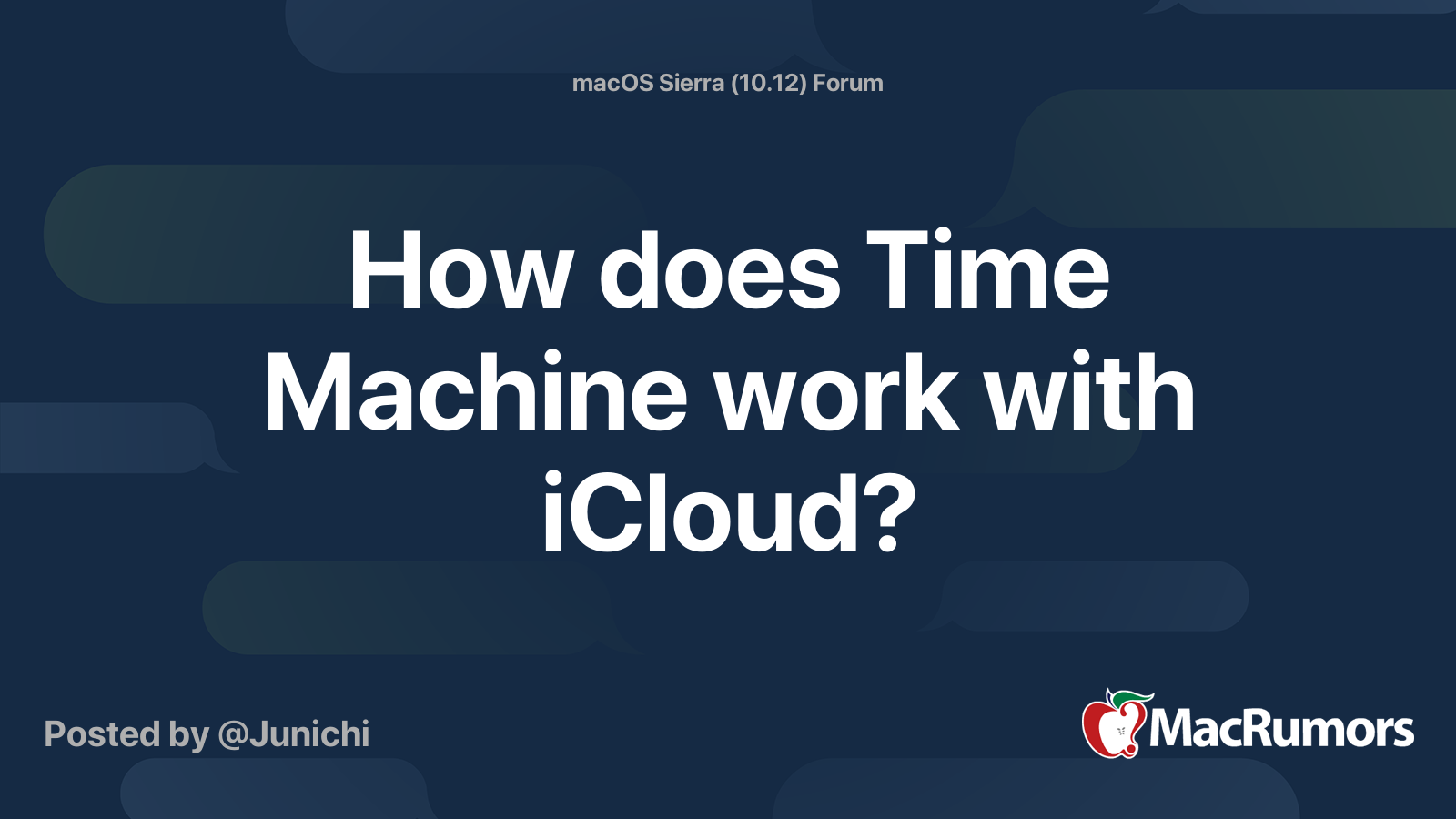 how-does-time-machine-work-with-icloud-macrumors-forums