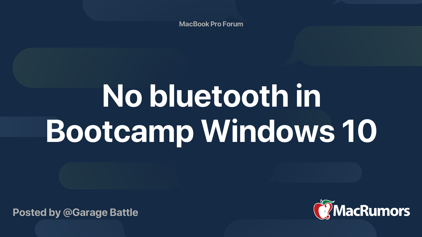 Bluetooth bootcamp не работает