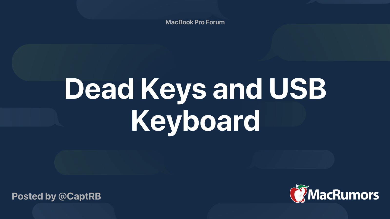 dead-keys-and-usb-keyboard-macrumors-forums