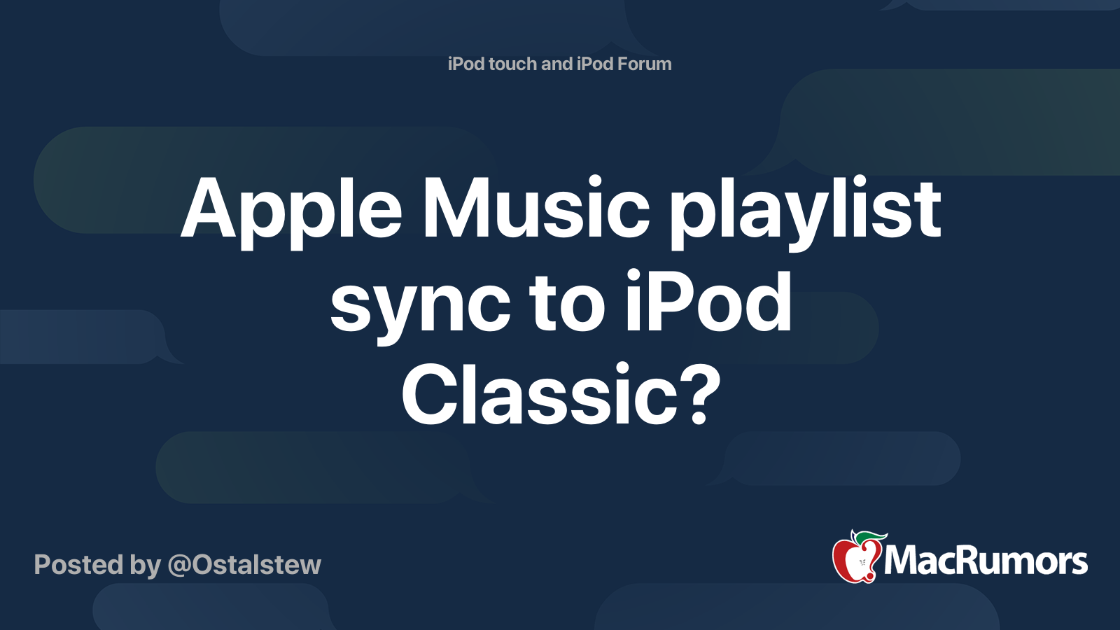 comment synchroniser playlist mac et iphone