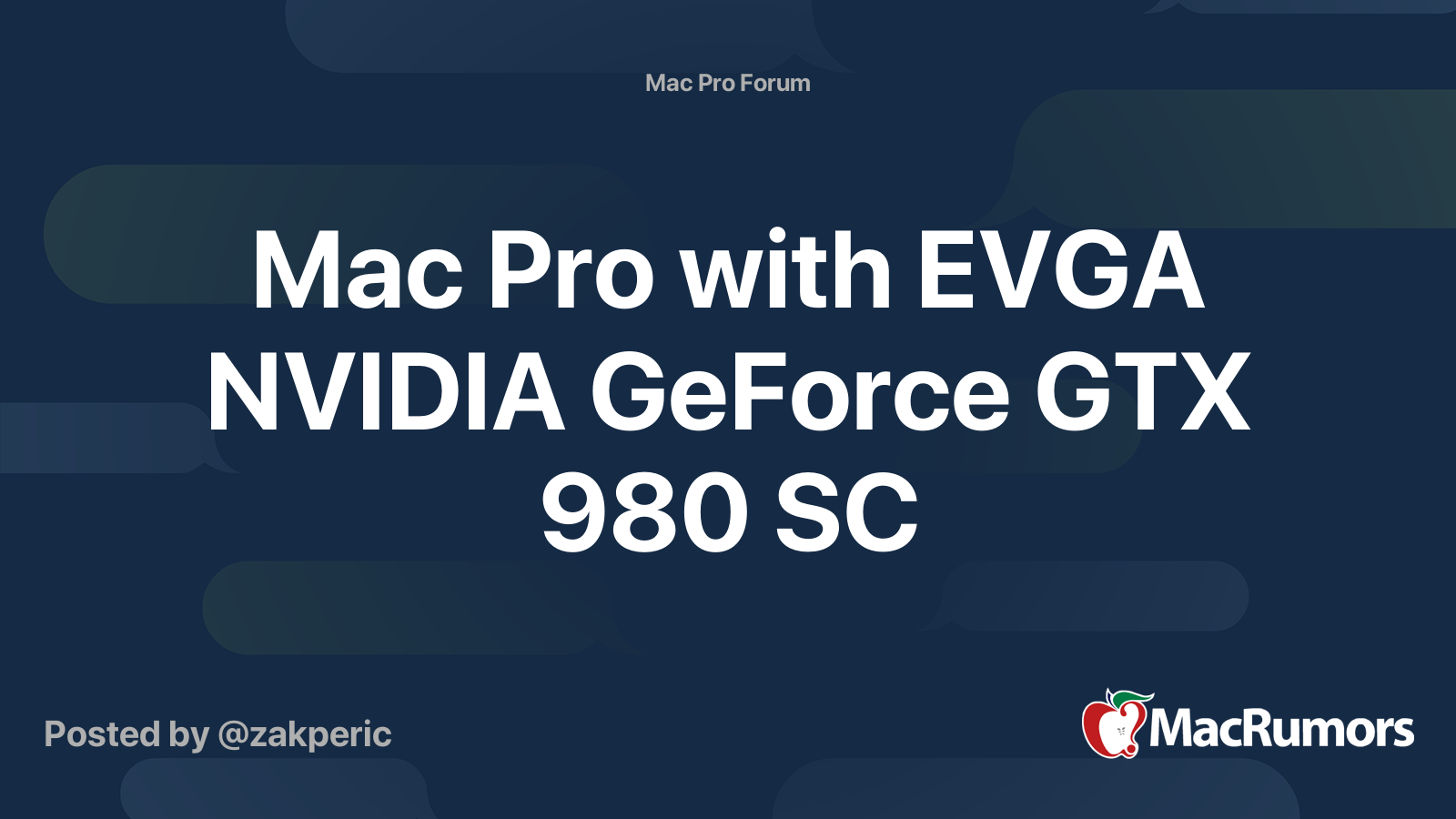 Gtx 980 mac on sale pro