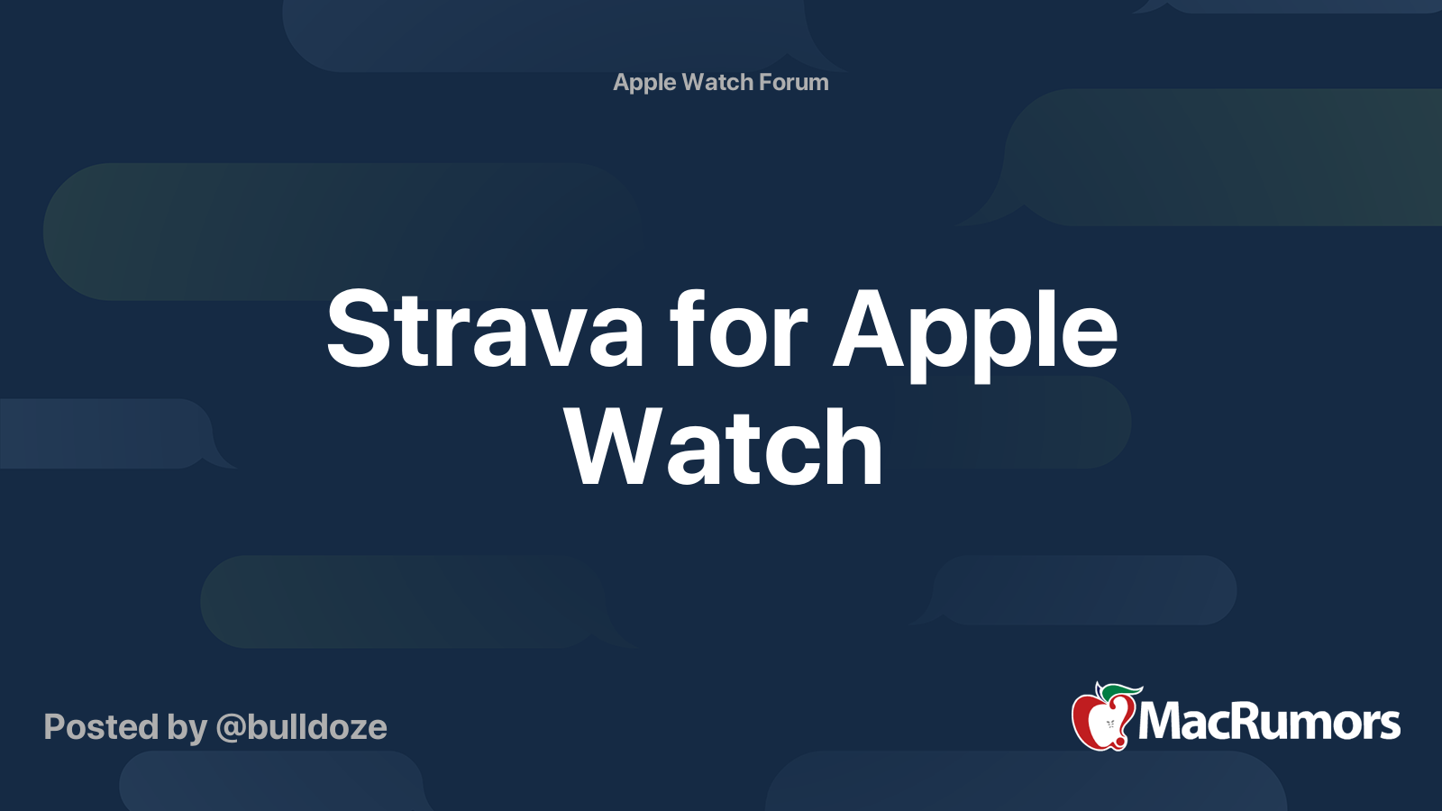 strava for iwatch