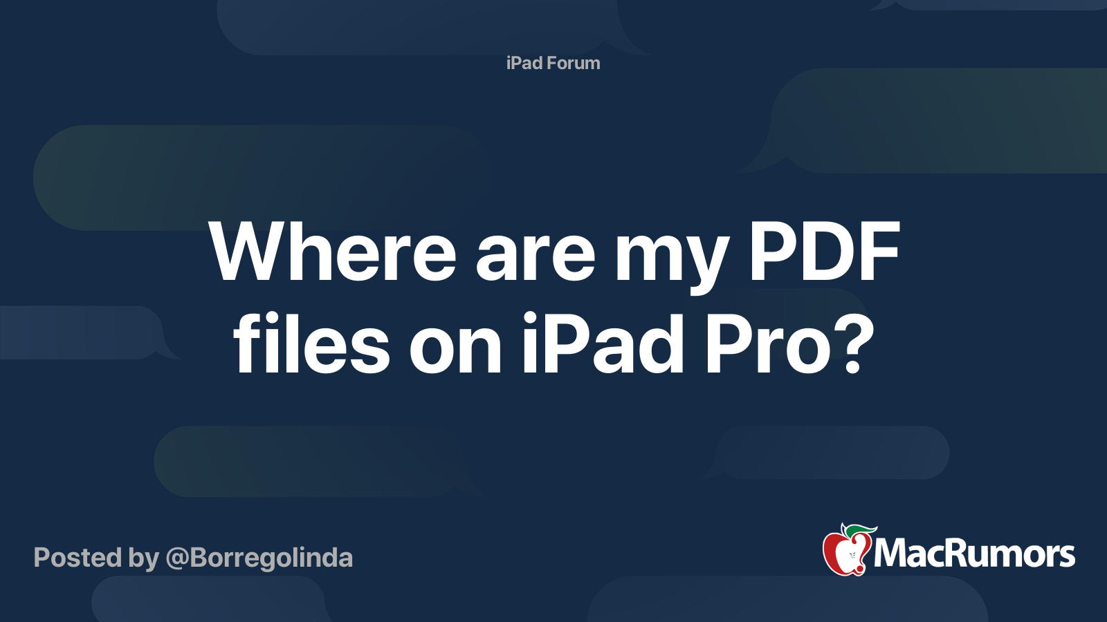 Where Can I Find My Pdf Files On My Ipad