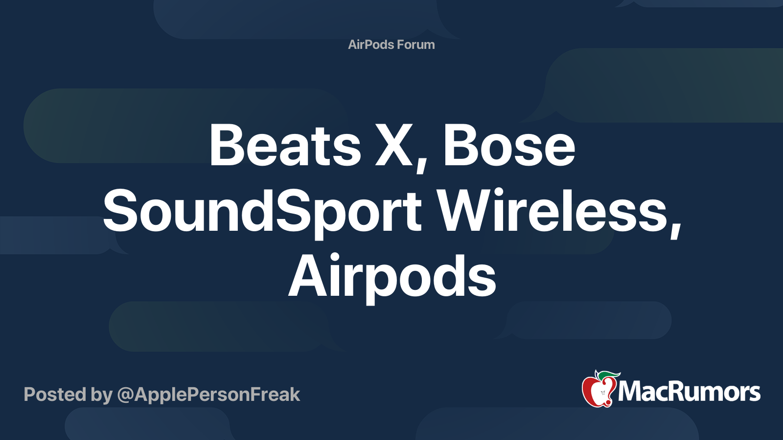 Bose soundsport wireless discount vs beats x