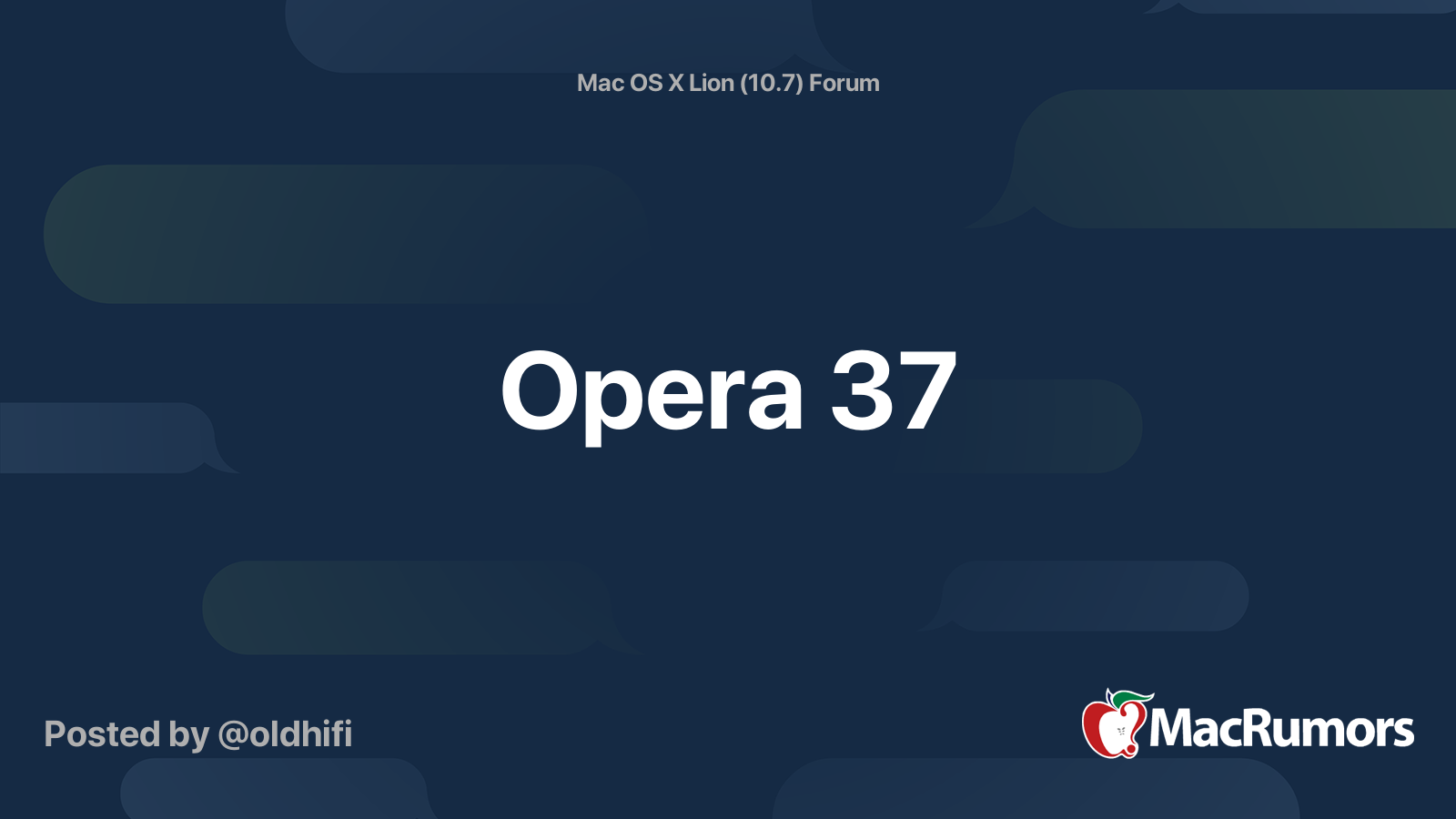 Opera for mac os x lion 10.7.5