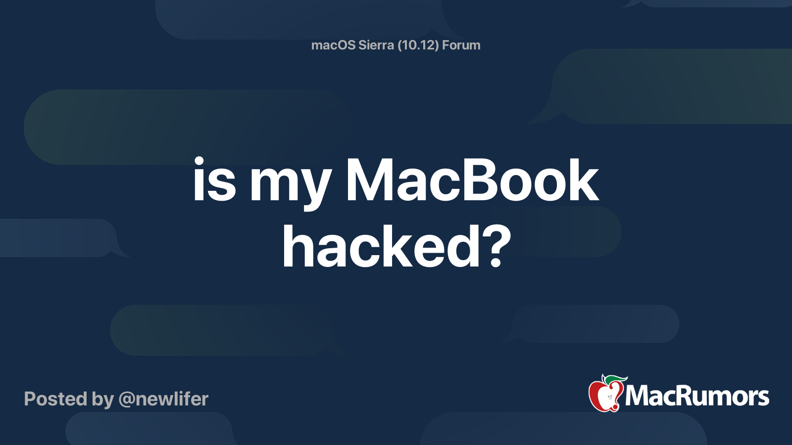 System log mac hacked