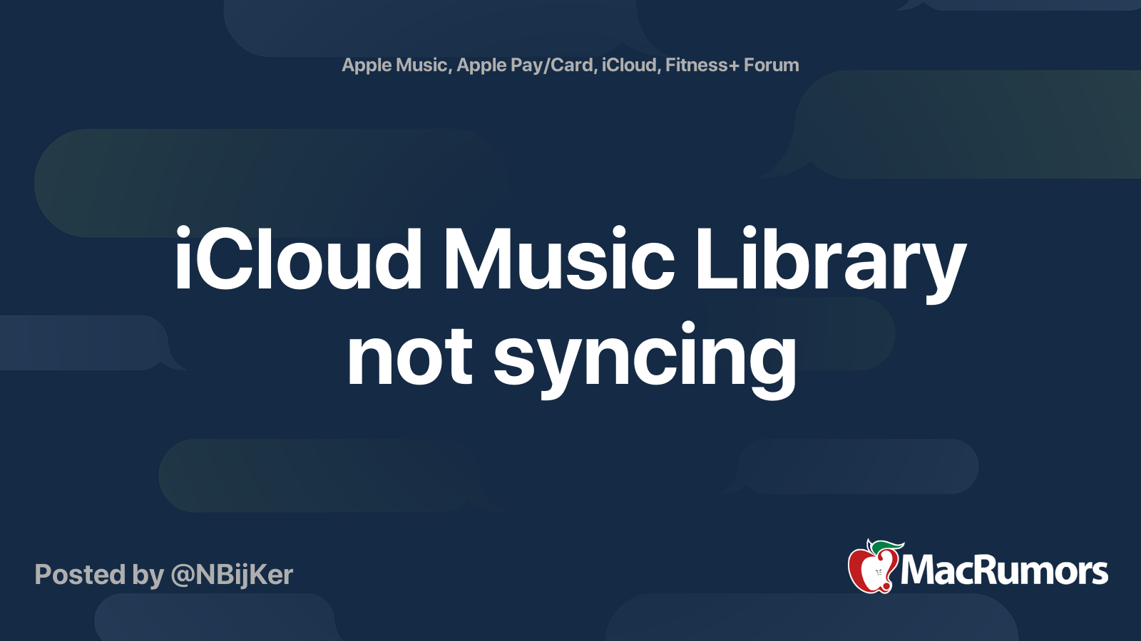 Icloud Music Library 10.13.4