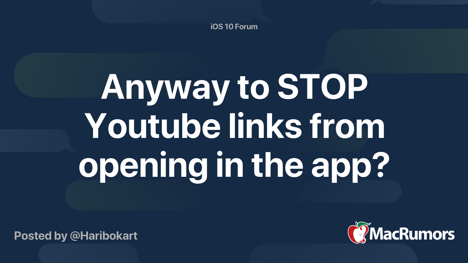Stop Always  video opening in  app while using