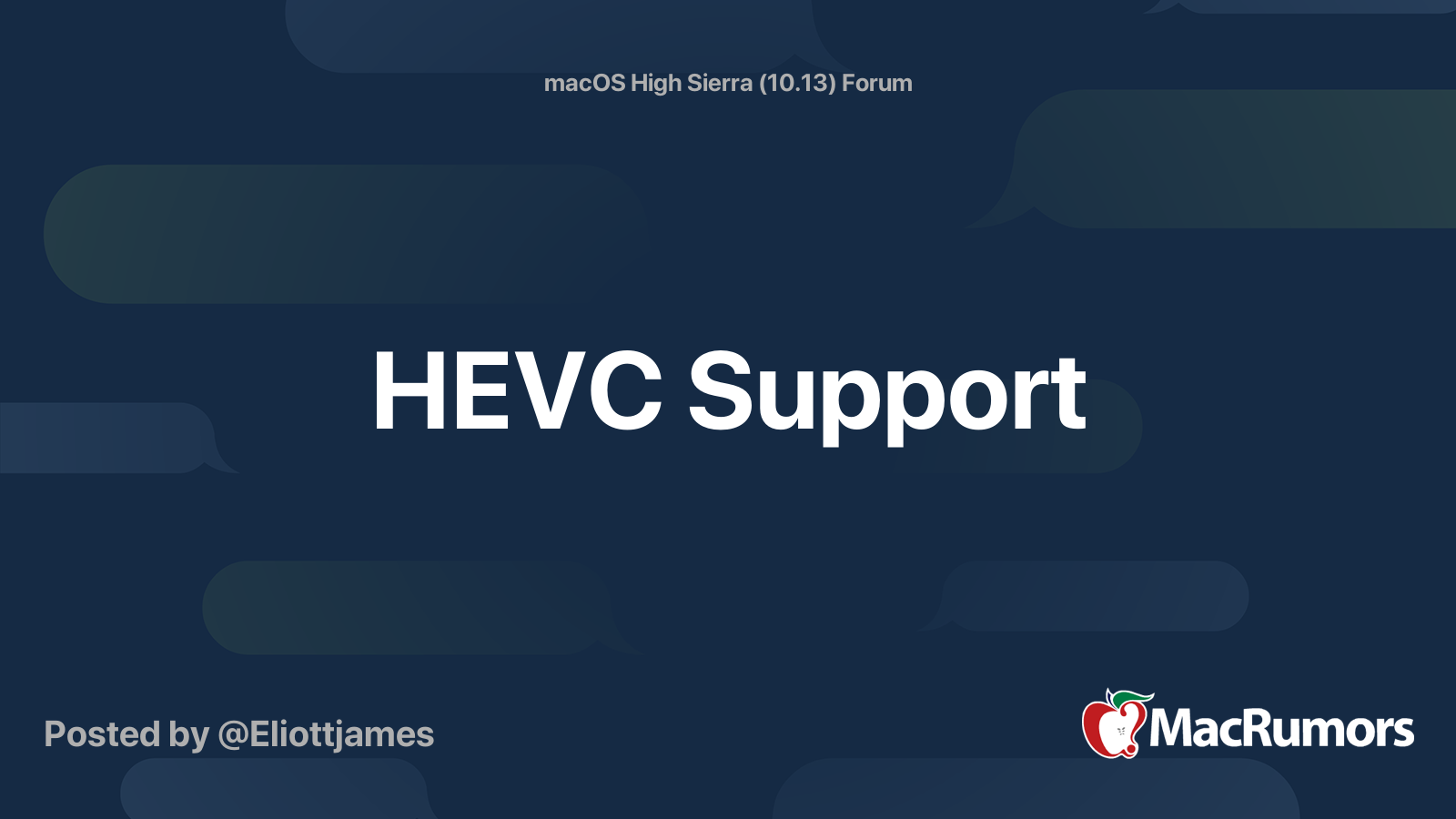 Hevc Support