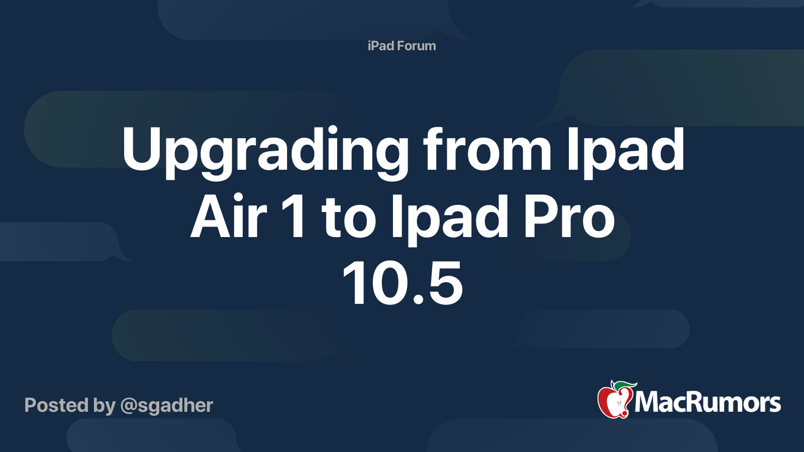 comment mettre a jour ipad air 1