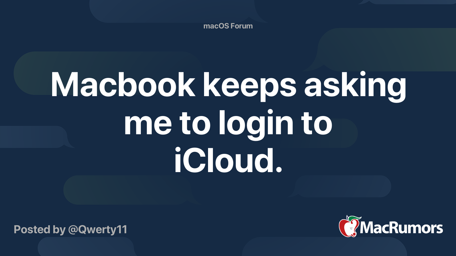 Mac Keeps Asking For Icloud Password