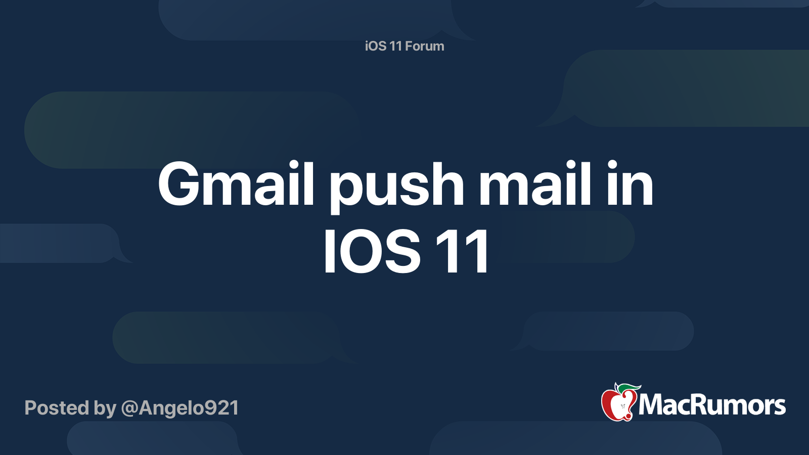 gmail push on iphone mail app