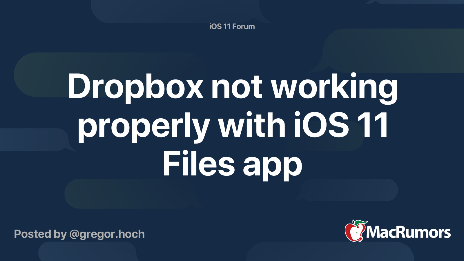 dropbox not working