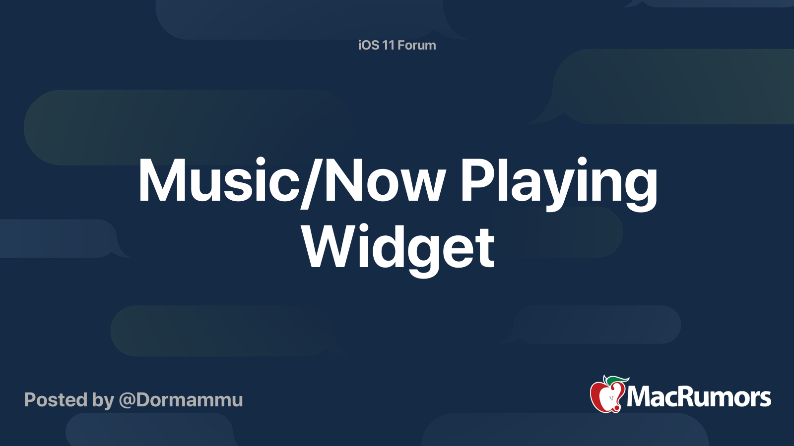 Kirkville - The macOS Now Playing Music Widget Could Do So Much More…
