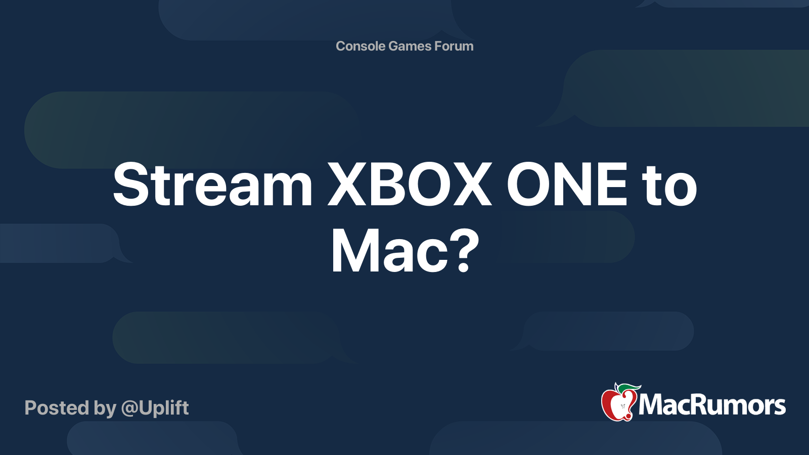 How to stream xbox on mac through ethernet