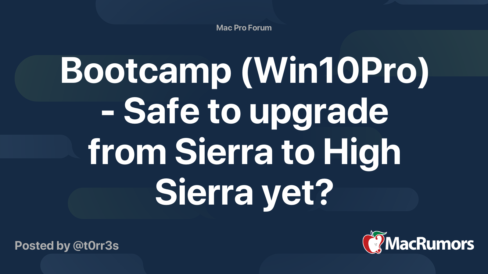 is bootcamp for mac safe