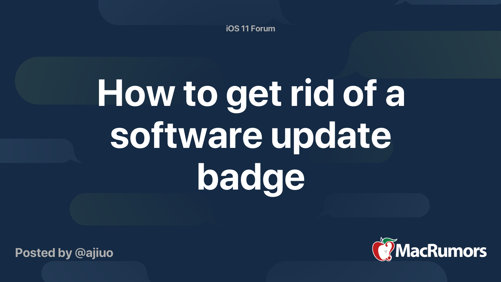 how-to-get-rid-of-a-software-update-badge-macrumors-forums