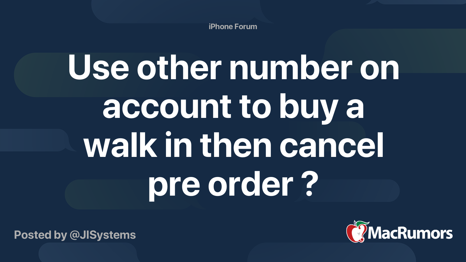 use-other-number-on-account-to-buy-a-walk-in-then-cancel-pre-order