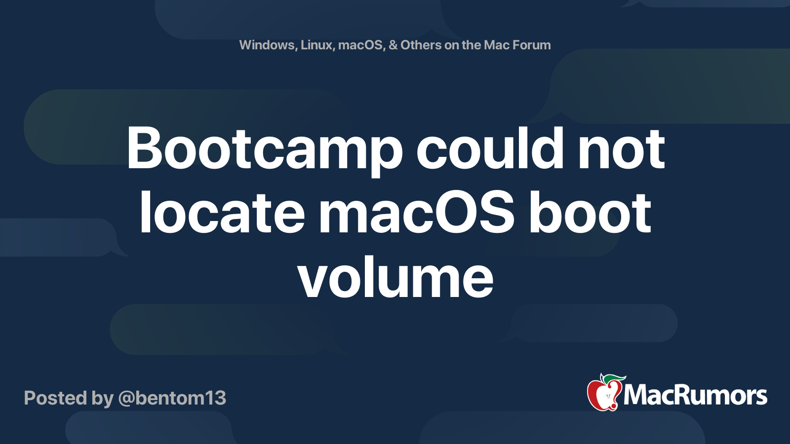 Как в bootcamp перейти на mac os обратно