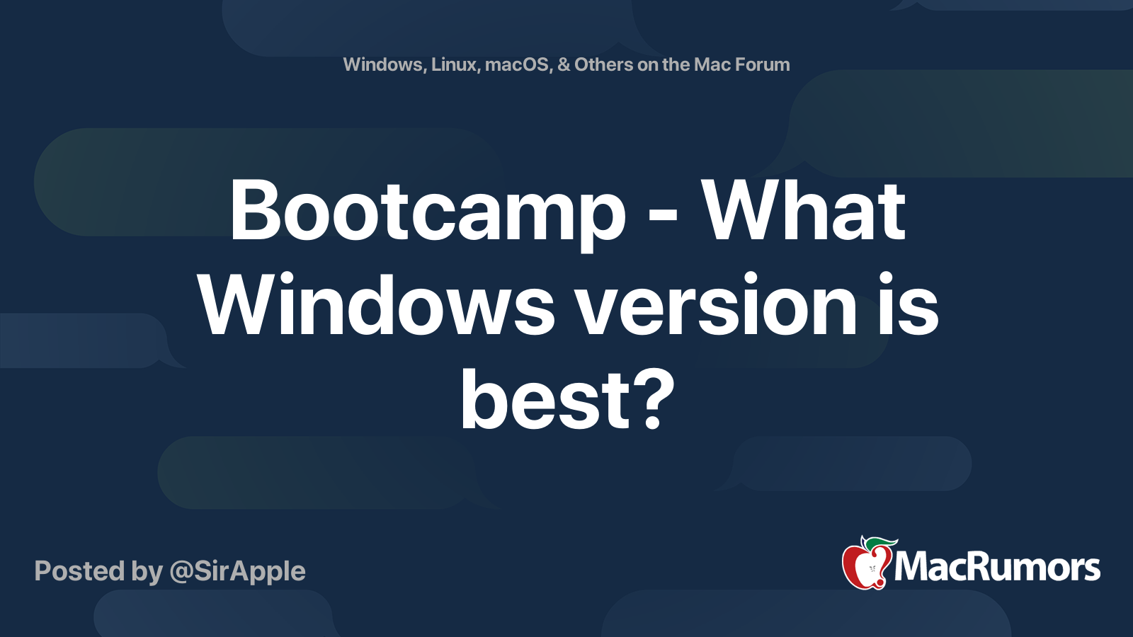 Не запускается bootcamp на windows 10